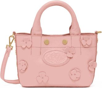 Hammitt Hammitt Olympia Tote Flamingo Flora Brushed Gold Mini