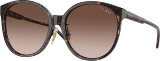Vogue Eyewear VO5509SF Asian Fit W65613 Womens Sunglasses Tortoiseshell Size 57