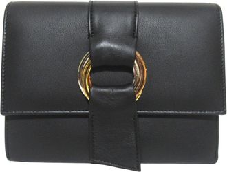 Cartier Black Wallet (Tri-Fold) (Pre-Owned)