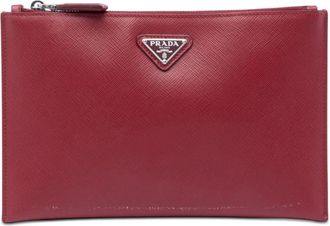 Prada Pre-owned Prada Saffiano Clutch Unisex 9IKXZFRV293KRCCW