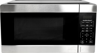 Hamilton Beach 1.1 Cu. Ft. 1000 Watt Countertop Microwave Oven in Black