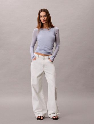 Calvin Klein Wide Leg Jeans