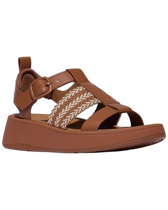 FitFlop Fitflop F-Mode V Weave/Leather Fisherman Sandal