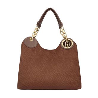 Liu Jo Bolso de Hombro con Logo - Bags - Mujer - Marr&oacute;n - ONE SIZE