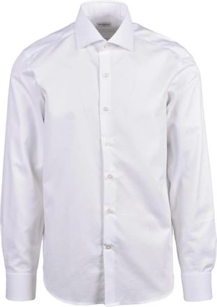 Ghirardelli White Formal Cotton Shirt