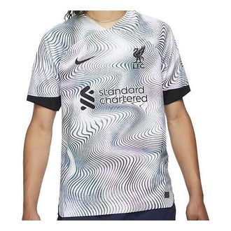 Nike Liverpool FC 2022/23 Stadium Away Dri-FIT Soccer Jersey White Black DN2715-101