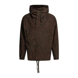 Beams Plus Giacca Anorak Leggera - - Jackets - Uomo - Marrone - M