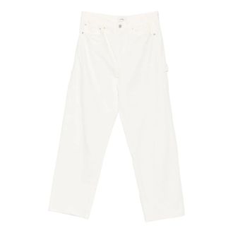 Les Deux Wide Jeans, male, White, Size: W31 Carpenter Jeans