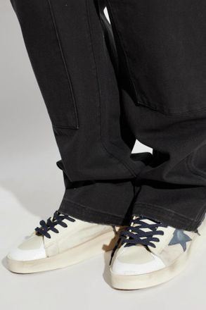 Golden Goose Stardan Sports Shoes, Mens, Cream