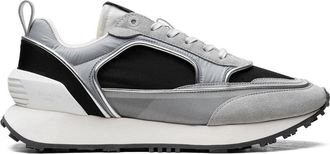 Balmain Meshed Silver sneakers - men - Rubber/Leather/Mesh/Fabric - 40 - Grey