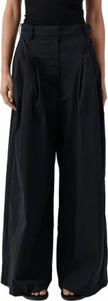 St.Agni Adjustable Palazzo Pants In Black