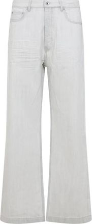 Rick Owens Geth Jeans - Dames - Flared Jeans - Grijs - W33 - Katoen - Jeans