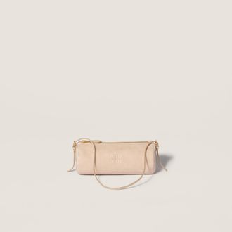 Miu Miu Nappa leather pouch