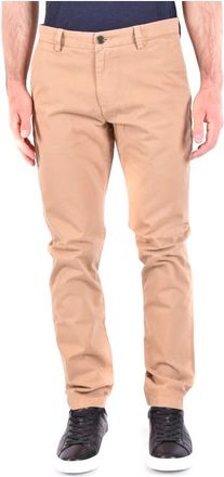 Brian Dales Stijlvolle Herenbroek - Heren - Chinos - Bruin - W34 - Broeken
