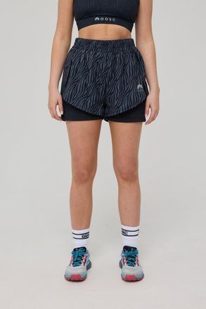 OOSC Elite 2 in 1 Running Shorts - Black Tiger at Nordstrom, Size X-Small 6 Uk