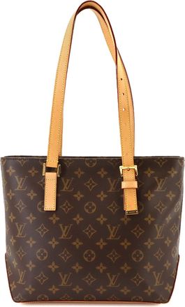 Louis Vuitton Brown Monogram Monogram Canvas Handbag Tote Bag (Pre-Owned)