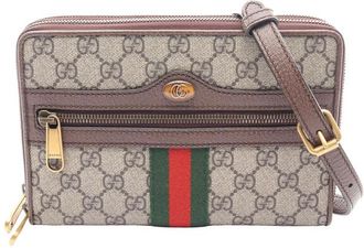 Gucci Pre-owned Gucci GG Supreme Web Ophidia Wallet On Chain Ladies IICAJR5U6OG93CMJ