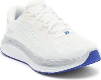 Skechers Go Run Persistence Running Shoe in White/Silver at Nordstrom Rack, Size 6.5