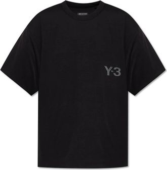 Yohji Yamamoto T-shirt met vulling - Heren - T-shirts - Zwart - M - Tops