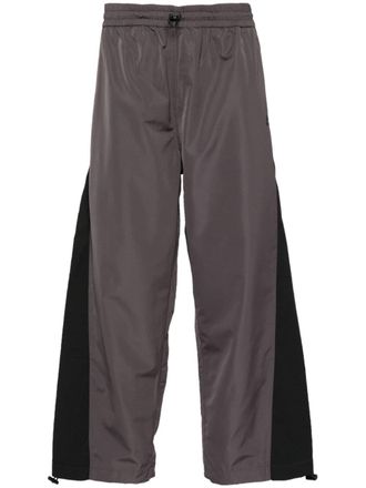 Five CM logo-patch track pants - Grey