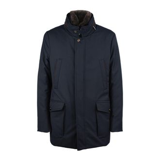 Moorer Blue Drive-Pum Coat