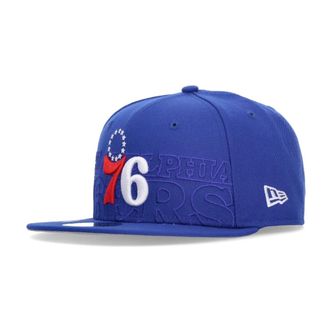 New Era New Era, Caps, unisex, Blue, Size: ONE SIZE NBA Draft 76ers Cap Flat Brim