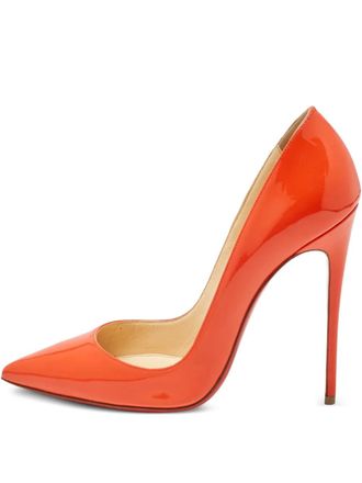 Christian Louboutin So Kate pointed pumps - Orange