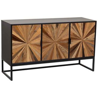 Wanderlust Deco Aparador de madera marr&oacute;n 120x34x70cm