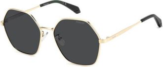Polaroid PLD 4205/G/S/X Asian Fit Polarized 2F7/M9 Womens Sunglasses Gold Size 56