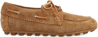 Hogan Olympia Boat Schoenen - Dames - Bootschoenen - Bruin - 38 EU - Leer - Schoenen