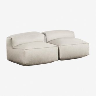 Sklum Sof&aacute; Modular De 2 Piezas Para Jard&iacute;n Dojans Sklum