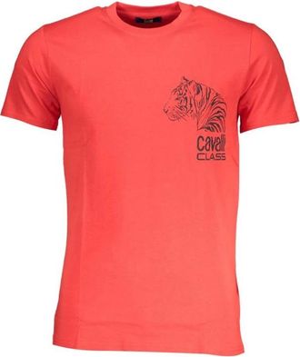 Cavalli Hombre, Camisetas, Rojo, Talla: L