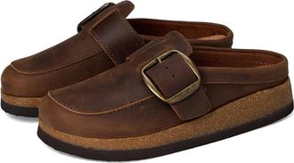 White Mountain Bueno Womens Clog Shoes Brown : 6 M, Suede