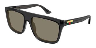 Gucci GG0748S 010 Mens Sunglasses Grey Size 59 - Free RX Lenses - Free RX Lenses