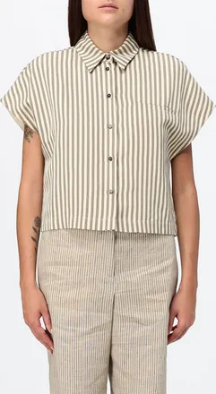 Alysi Camicia in jersey a righe