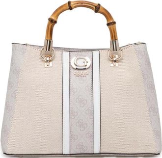 Guess Co Borsa tote Kerima Bamboo - Toni neutri