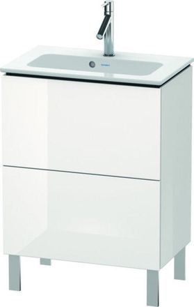 Duravit L-cube Mueble De Aseo Vertical Compact, 2 Cajones, - Duravit