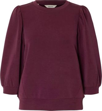 Selected Tenny Sweat Top - Dames - Sweatshirts - Rood - XS - Hoodies & sweatvesten