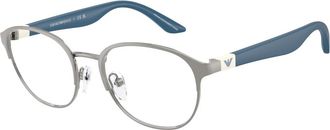 Emporio Armani Optisch Montuur - unisex - Brillen - Grijs - 45 MM - Accessoires