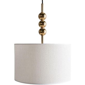 Beliani Pendant Lamp LOKY Metal Brass