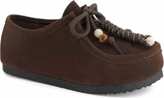 Andrea Womens Flat Shoe In Dark Brown