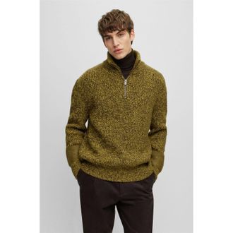 HUGO BOSS Mens Millenium Sweatshirt in Green - Size 2XL