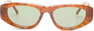 The Attico Eyewear The Attico - Dames - Zonnebrillen - Bruin - ONE Size - Accessoires