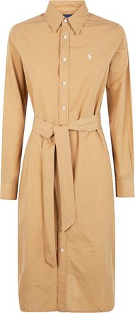 Ralph Lauren Long Sleeves Shirt Midi Dress