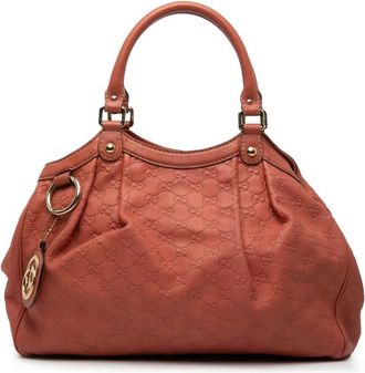 Gucci 2000-2015 medium Guccissima Sukey shopper - Rood