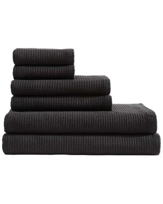Calvin Klein Eternity Cotton Waffle 6Pc Towel Set