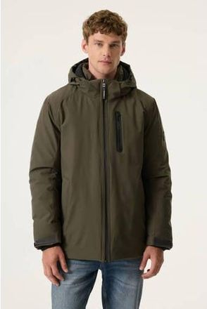 Garcia winterjas olijfgroen