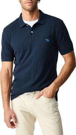 Rodd & Gunn Gunn Piqu&eacute; Sports Fit Cotton Polo in Eclipse at Nordstrom, Size Xxx-Large