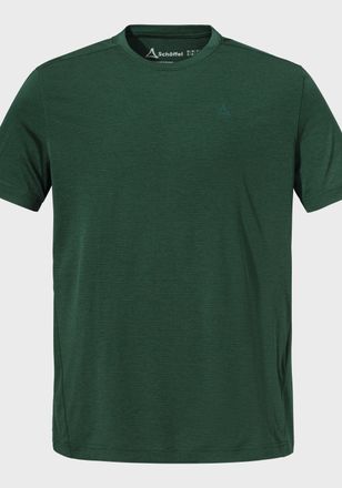 Sch&ouml;ffel Funktionsshirt SCH&Ouml;FFEL CIRC T Shirt Tauron M, Herren, Gr. 50, gr&uuml;n (6965, gr&uuml;n), Oberstoff: 100% Polyester, Rundhals, Shirts Funktionsshirt