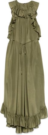 Zimmermann Kleedjes, Dames, Groen, S, Groene Zomerjurk